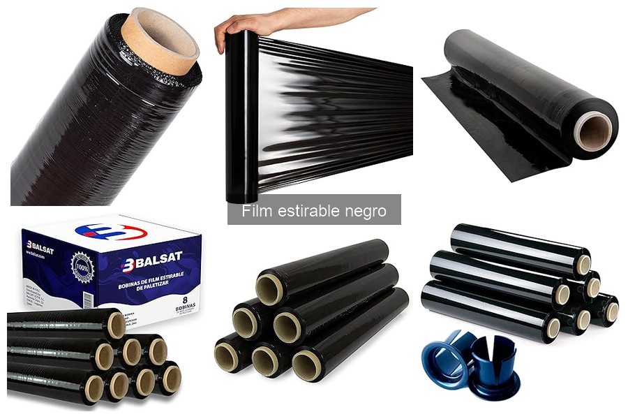 Alternativas Sostenibles al Film Estirable Negro para Embalaje