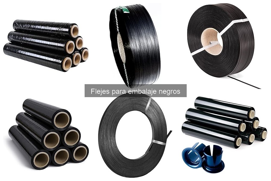 Beneficios ecológicos de los flejes para embalaje negros