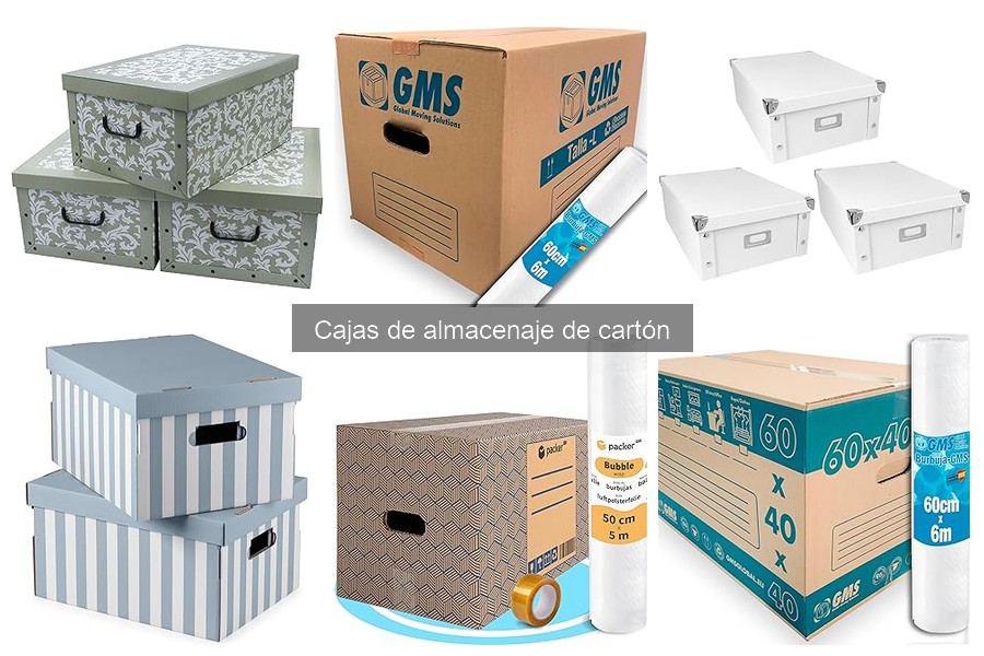 Cajas de Almacenaje de Cartón: Características y Beneficios