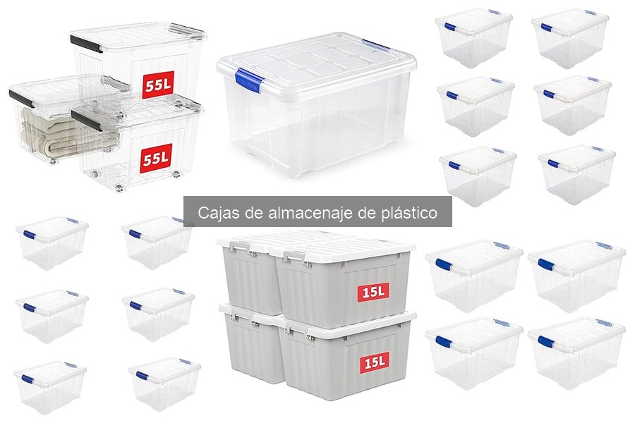 Cajas de almacenaje de plástico con ruedas: ventajas y usos