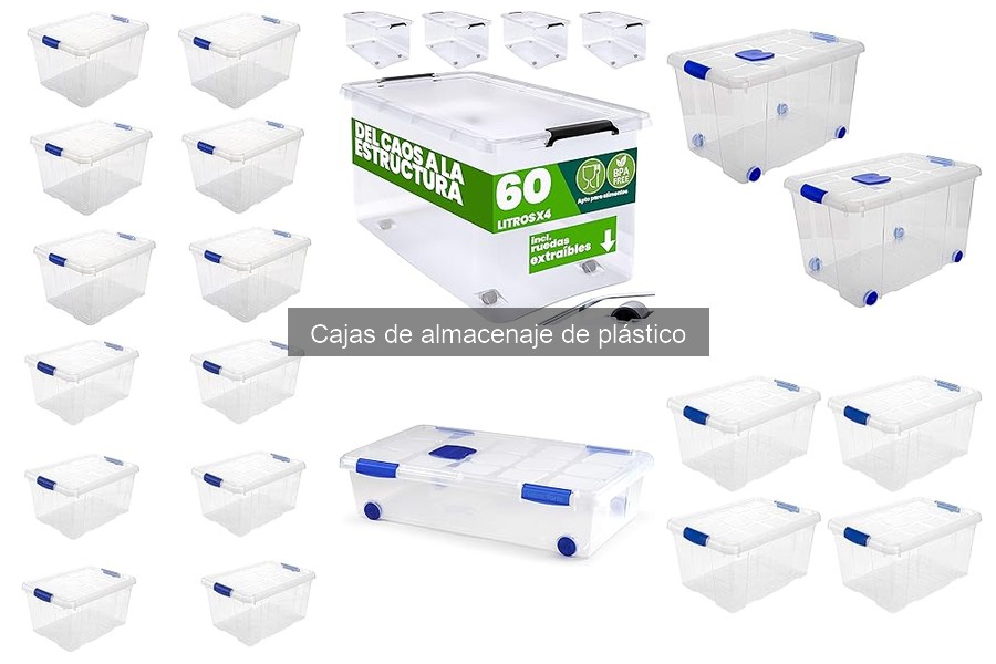 Cajas de almacenaje de plástico para mudanzas: clave a considerar