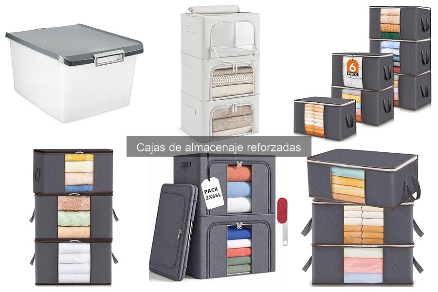 Cajas de Almacenaje Reforzadas Ideales para Mudanzas