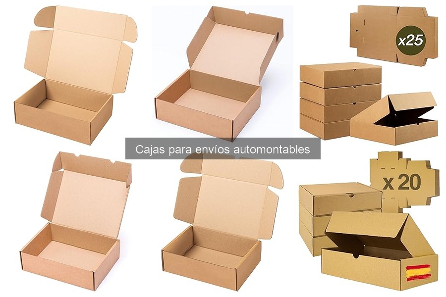 Cajas para envíos automontables: características y ventajas
