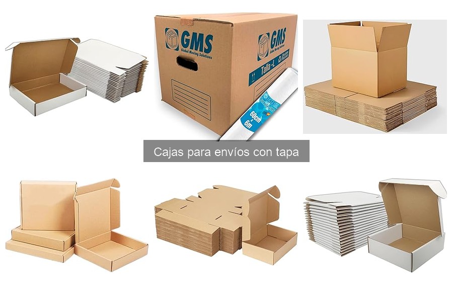 Cajas para Envíos con Tapa: ¿Qué Son y Usos Comunes?