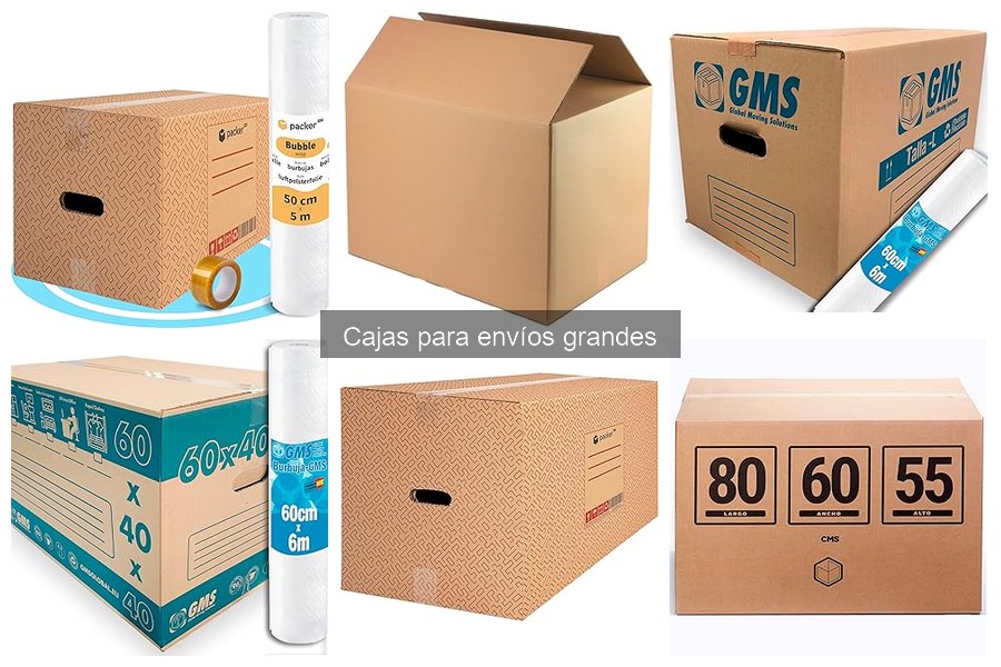 Cajas para Envíos Grandes: Características Especiales y Opciones