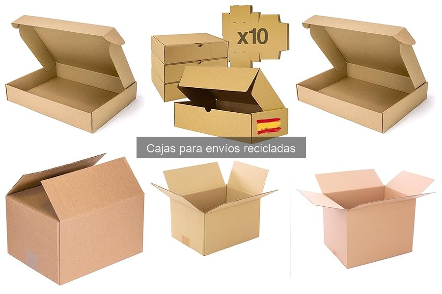 Cajas para envíos recicladas: ¿Qué son y cómo se diferencian?