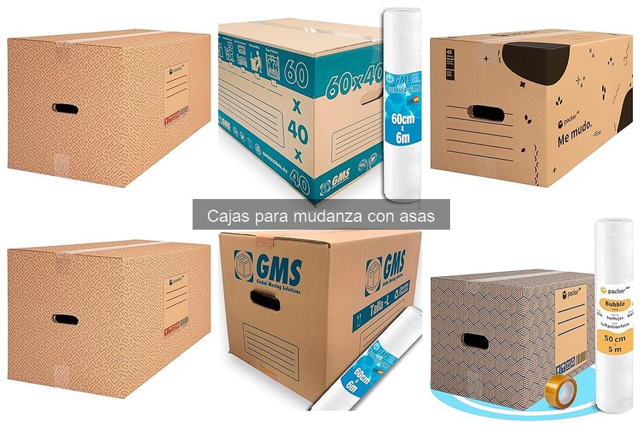 Cajas para Mudanza con Asas vs. Cajas de Plástico: ¿Cuál Elegir?