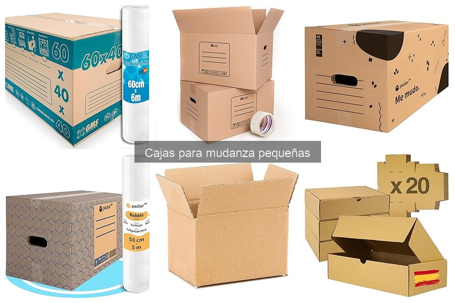 Cajas para Mudanza Pequeñas: Usos y Características Clave