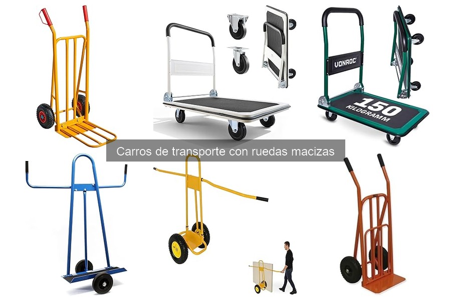 Características esenciales de carros de transporte industriales