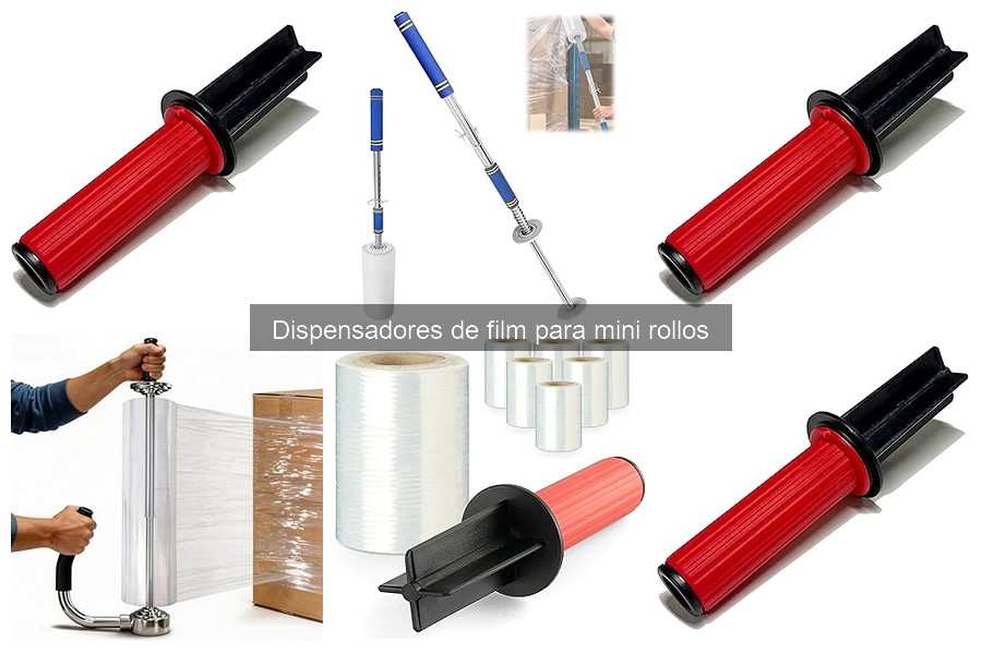 Casos de uso de dispensadores de film para mini rollos