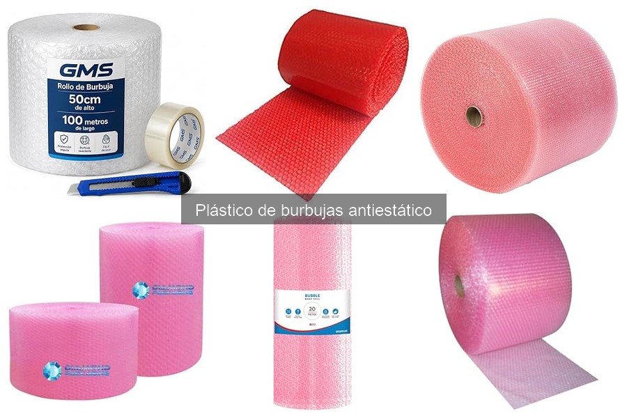 Casos de uso del plástico de burbujas antiestático en la industria