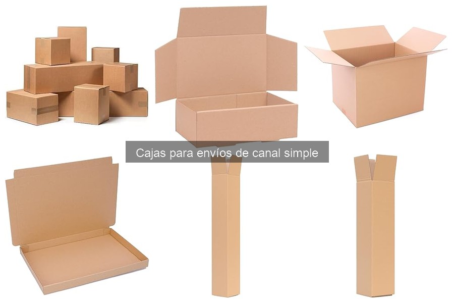 Causas de daños en productos al enviar en cajas de canal simple