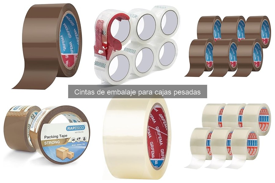 ** Cintas de embalaje para cajas pesadas: ¿Qué son y por qué usarlas?