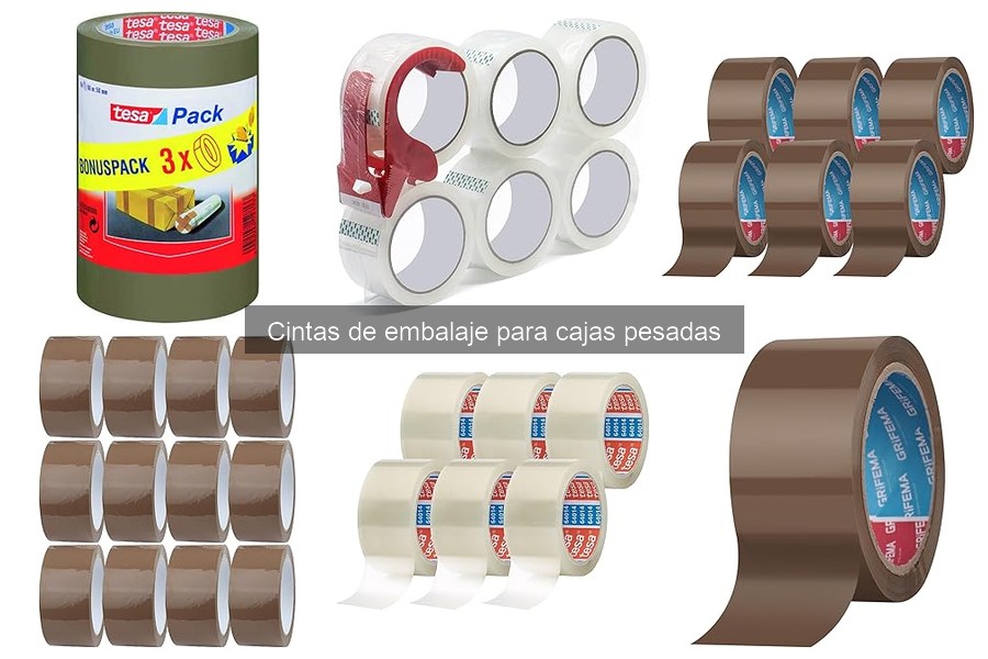 Cintas de embalaje para cajas pesadas vs. estándar: ¿cuál elegir?