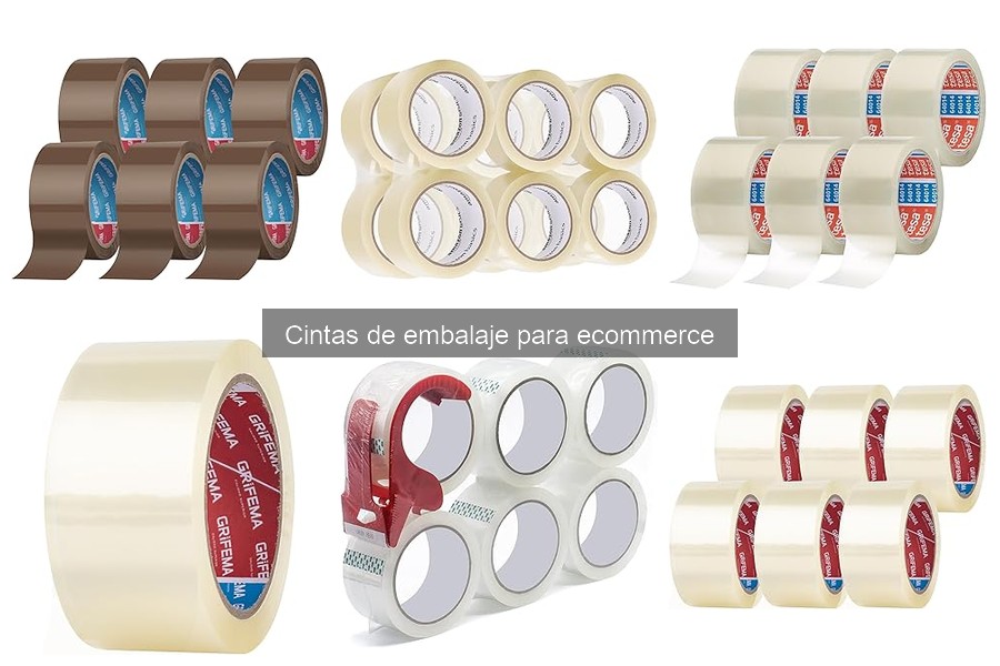 Cintas de embalaje para ecommerce: ¿Qué son y sus beneficios?