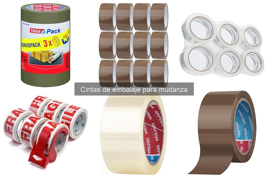 Cintas de Embalaje para Mudanza: Todo lo que Necesitas Saber