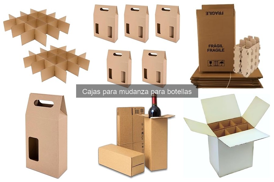 Cómo almacenar cajas para botellas tras la mudanza