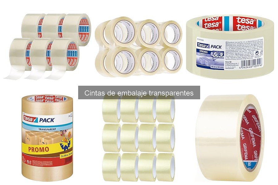 Cómo almacenar cinta de embalaje transparente correctamente