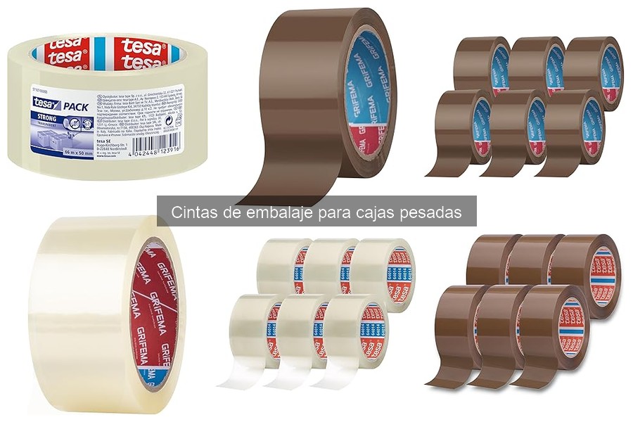 Cómo Almacenar Cintas de Embalaje para Cajas Pesadas