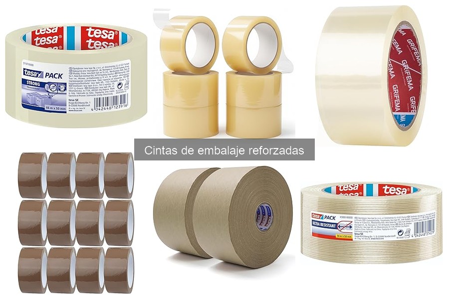 Cómo almacenar cintas de embalaje reforzadas de forma efectiva
