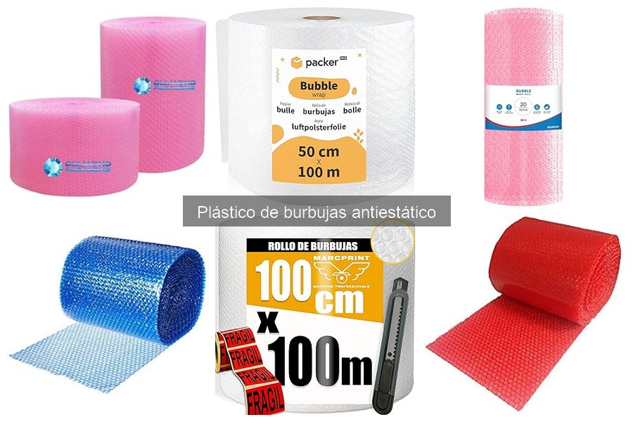** Cómo almacenar correctamente el plástico de burbujas antiestático