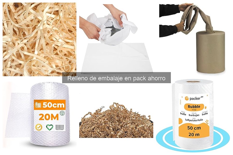Cómo almacenar correctamente el relleno de embalaje