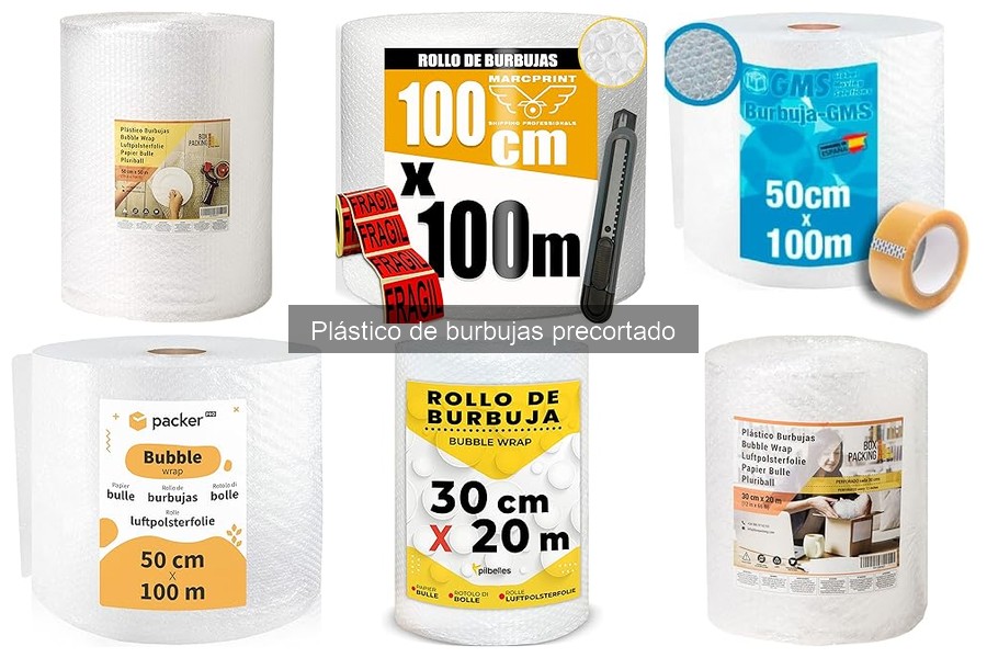 Cómo almacenar plástico de burbujas precortado correctamente