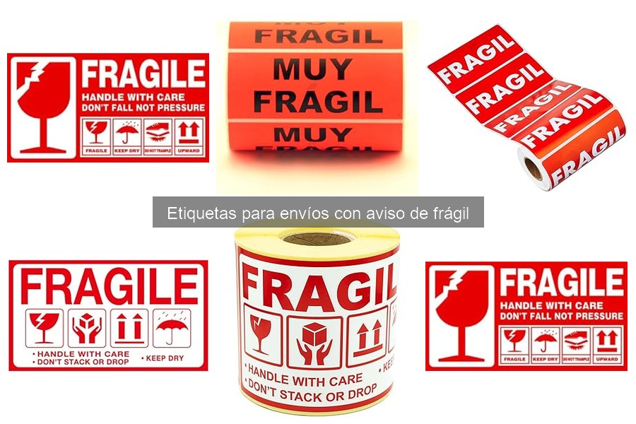 Cómo Aplicar Etiquetas Frágil en Envíos Correctamente