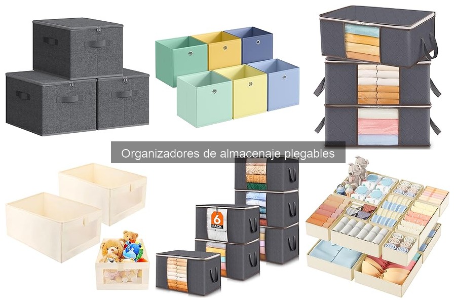 Cómo cuidar tus organizadores de almacenaje plegables