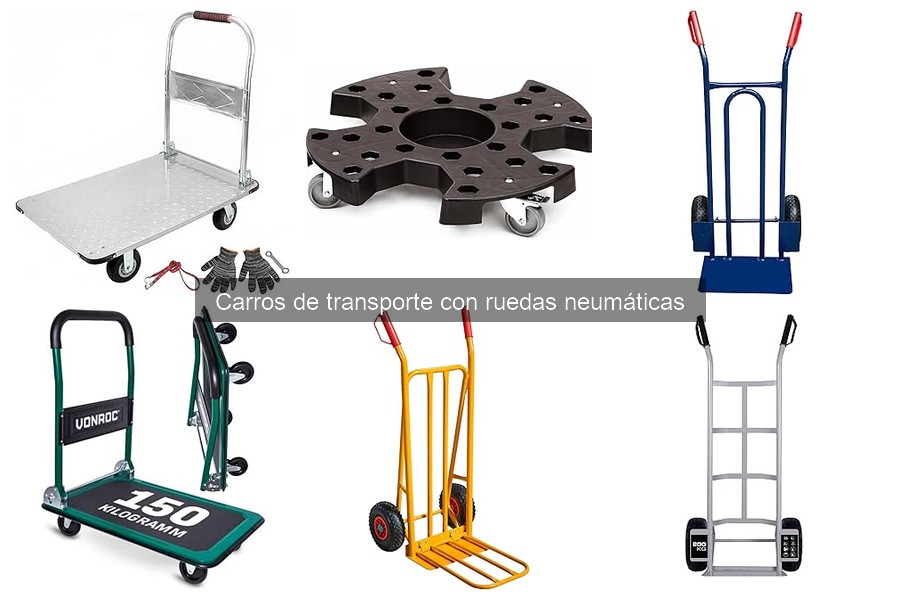Cómo Elegir el Carro de Transporte con Ruedas Neumáticas Ideal