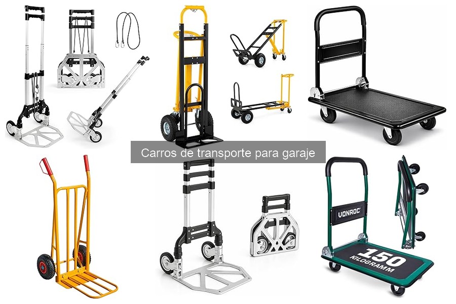Cómo elegir el carro de transporte ideal para tu garaje