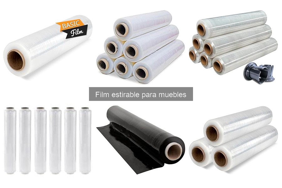 Cómo elegir el film estirable adecuado para tus muebles