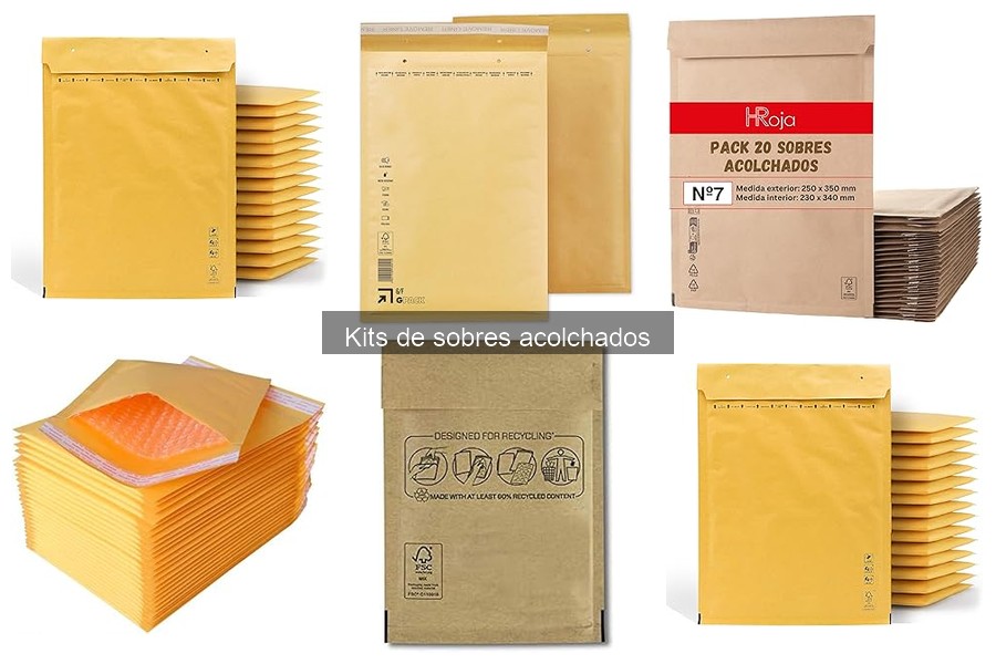 Cómo elegir el kit de sobres acolchados ideal para tus envíos