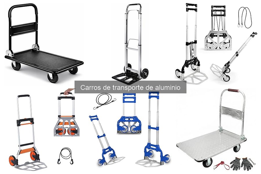 Cómo elegir el mejor carro de transporte de aluminio para tu negocio