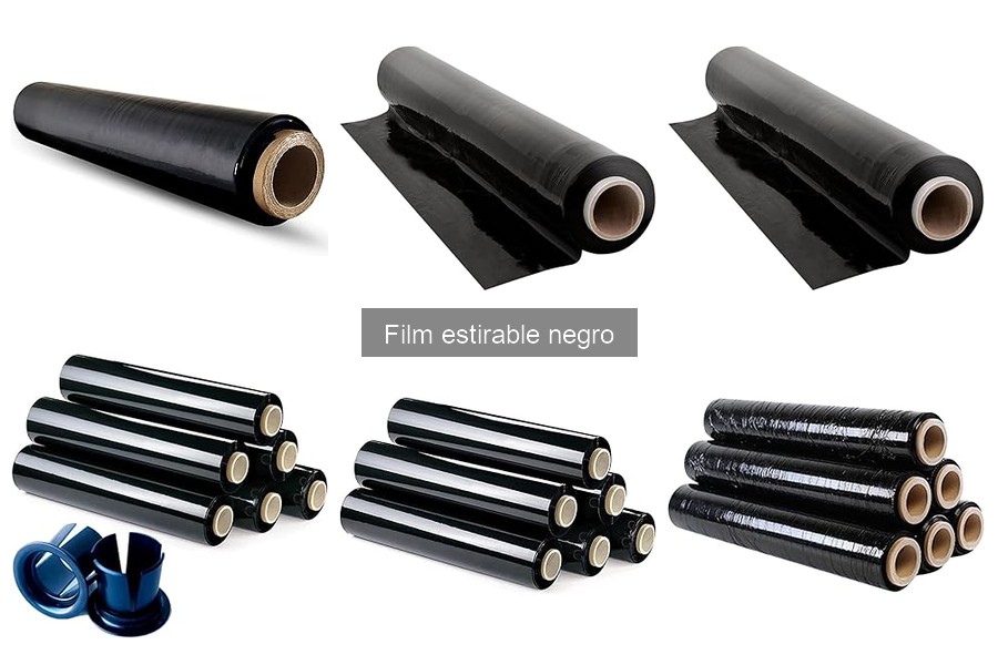 Cómo elegir el mejor film estirable negro para tu negocio