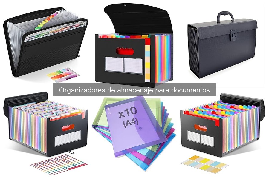 Cómo elegir el mejor organizador de almacenaje para documentos