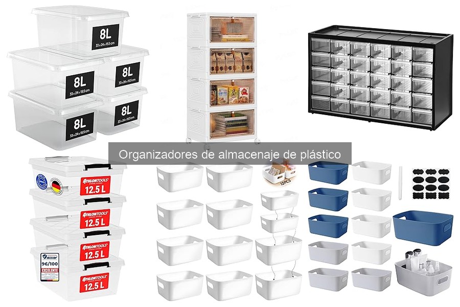 ** Cómo elegir el mejor organizador de plástico para tu hogar