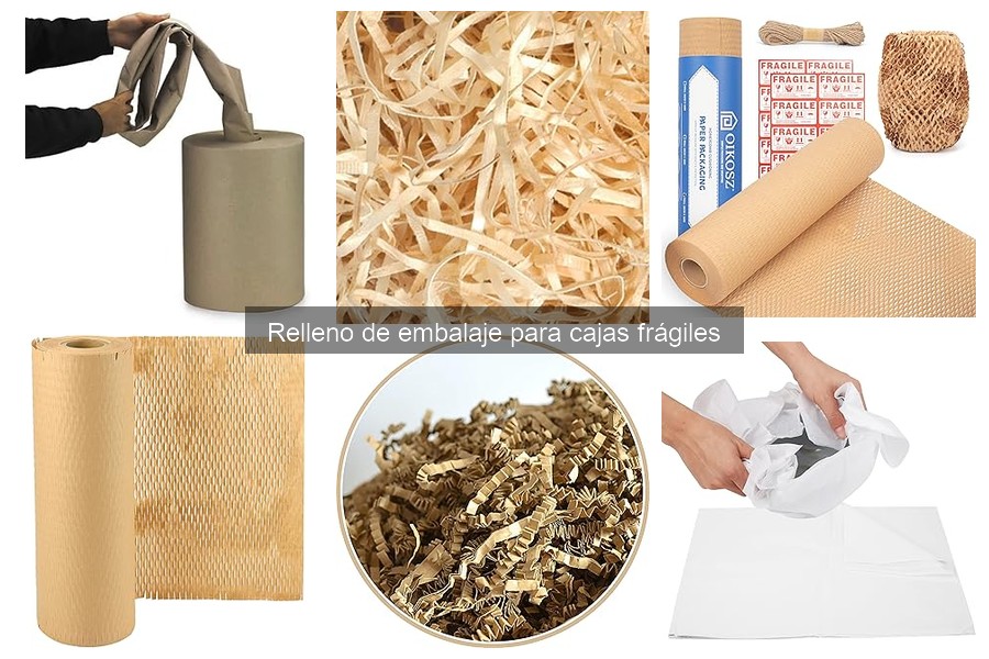 Cómo elegir el mejor relleno de embalaje para cajas frágiles