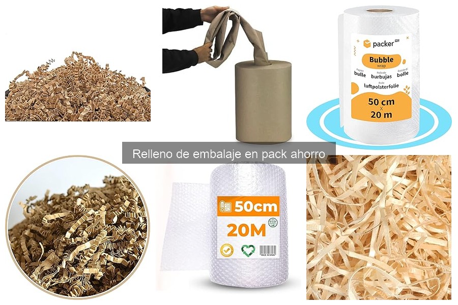 Cómo elegir el relleno de embalaje adecuado para tus productos