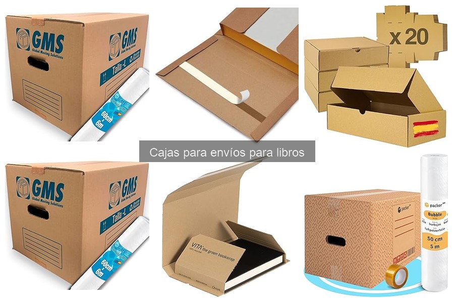 Cómo elegir la caja perfecta para enviar libros
