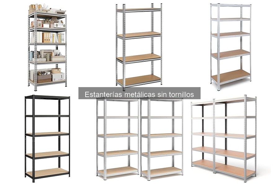 Cómo elegir la estantería metálica sin tornillos perfecta