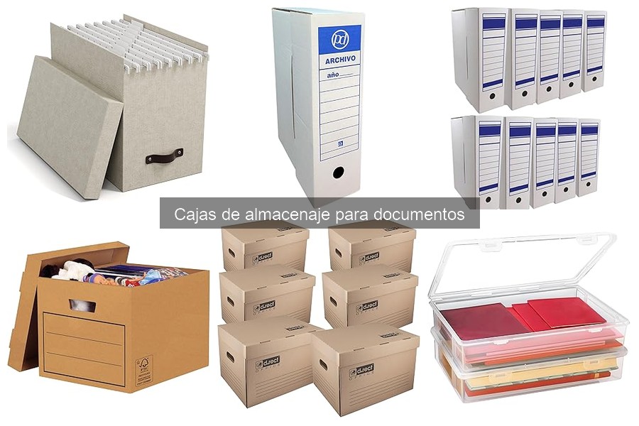 Cómo elegir la mejor caja de almacenaje para documentos