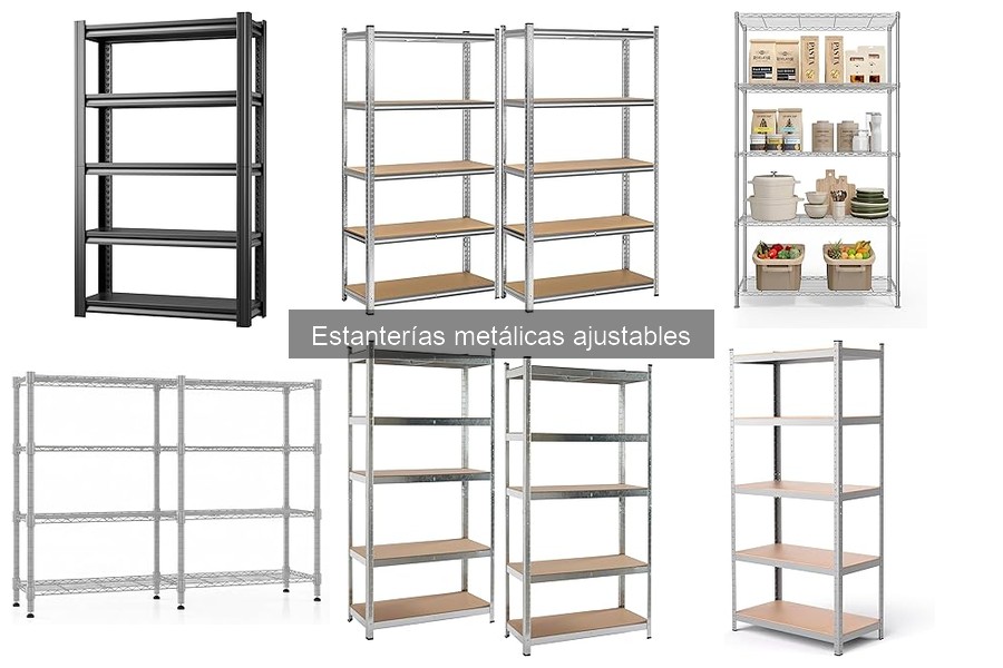 Cómo elegir la mejor estantería metálica ajustable para tu hogar
