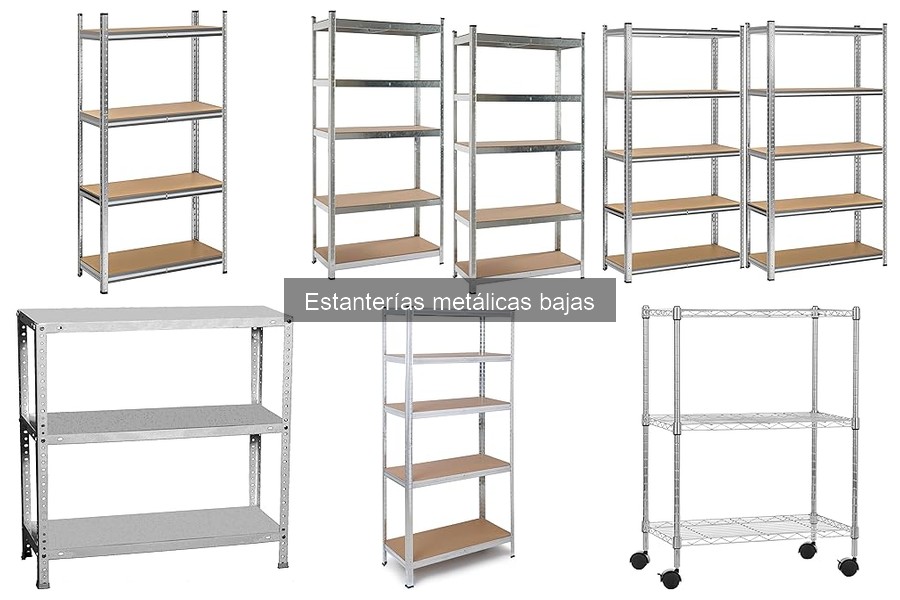 Cómo elegir la mejor estantería metálica baja para tu hogar