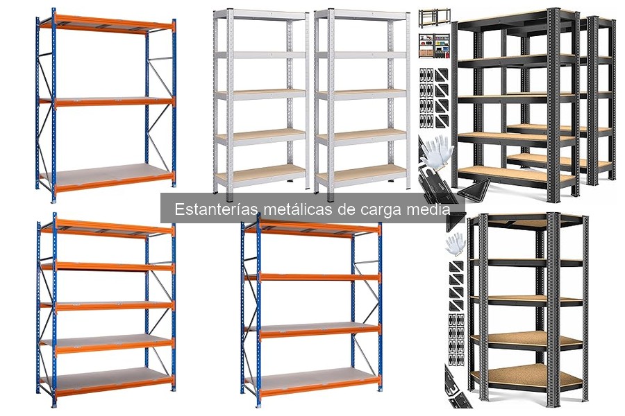 Cómo elegir la mejor estantería metálica de carga media