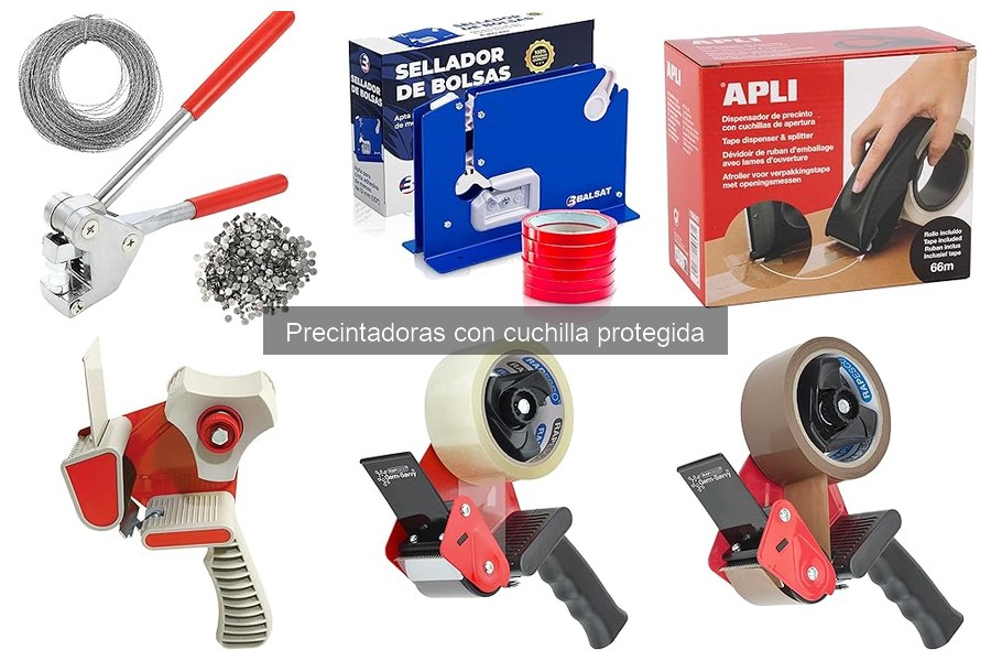 Cómo elegir la mejor precintadora con cuchilla protegida
