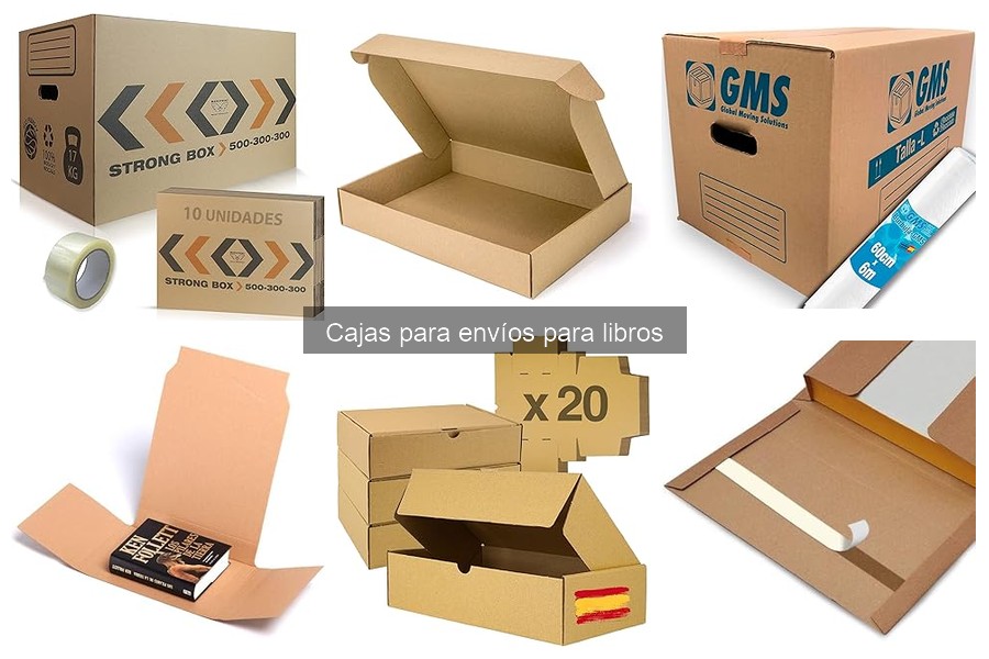 Cómo embalar libros en cajas para envío correctamente