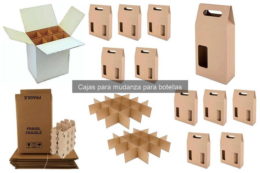 Cómo Empacar Botellas en Cajas para Mudanza sin Daños