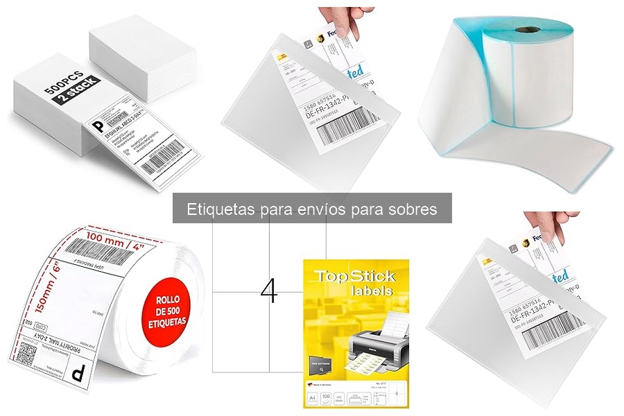 Cómo imprimir etiquetas para envíos en casa: consejos útiles