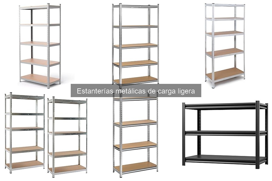 Cómo instalar estanterías metálicas de carga ligera fácilmente